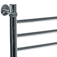 Водяной полотенцесушитель Ника Classic ЛП (г2) 80x50 Хром нержавеющая сталь