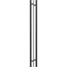 Электрический полотенцесушитель Point Фрея PN20712B П2 100x1200 диммер слева Черный
