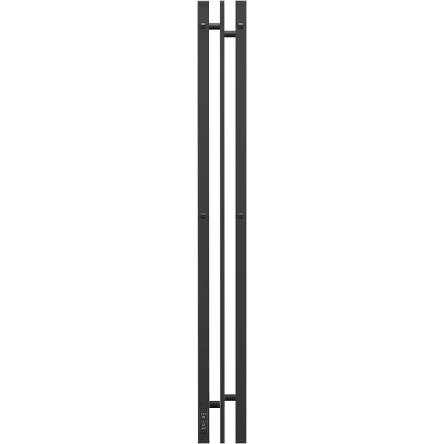 Электрический полотенцесушитель Point Фрея PN20712B П2 100x1200 диммер слева Черный