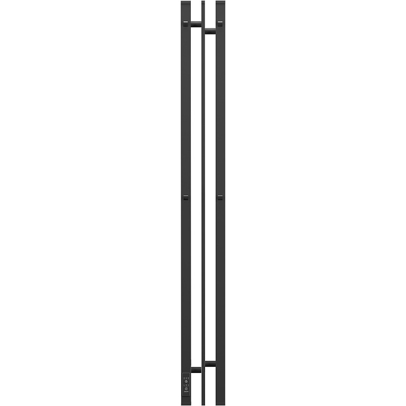 Электрический полотенцесушитель Point Фрея PN20712B П2 100x1200 диммер слева Черный