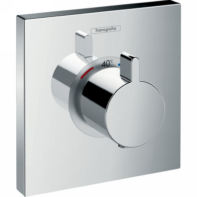 Смеситель для душа Hansgrohe ShowerSelect 15760000 с термостатом Хром латунь встраиваемый