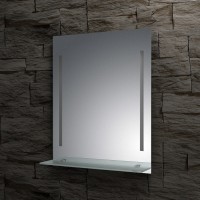 Зеркало Evoform Ledline-S 75х100 с подсветкой стекло