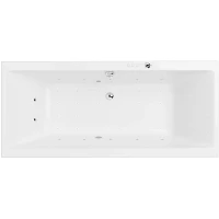 Акриловая ванна Excellent Pryzmat Slim 170x75 WAEX.PRY17S.NANO.CR с гидромассажем