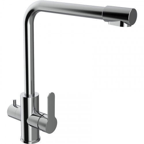 Смеситель для кухни Orange Steel M99-008cr Хром нержавеющая сталь