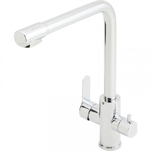 Смеситель для кухни Orange Steel M99-008cr Хром нержавеющая сталь