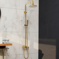 Душевая система RGW Shower Panels SP-31G 51140131-06 Золото латунь на стену