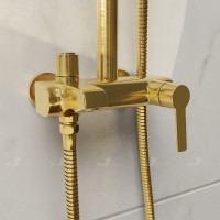 Душевая система RGW Shower Panels SP-31G 51140131-06 Золото латунь на стену