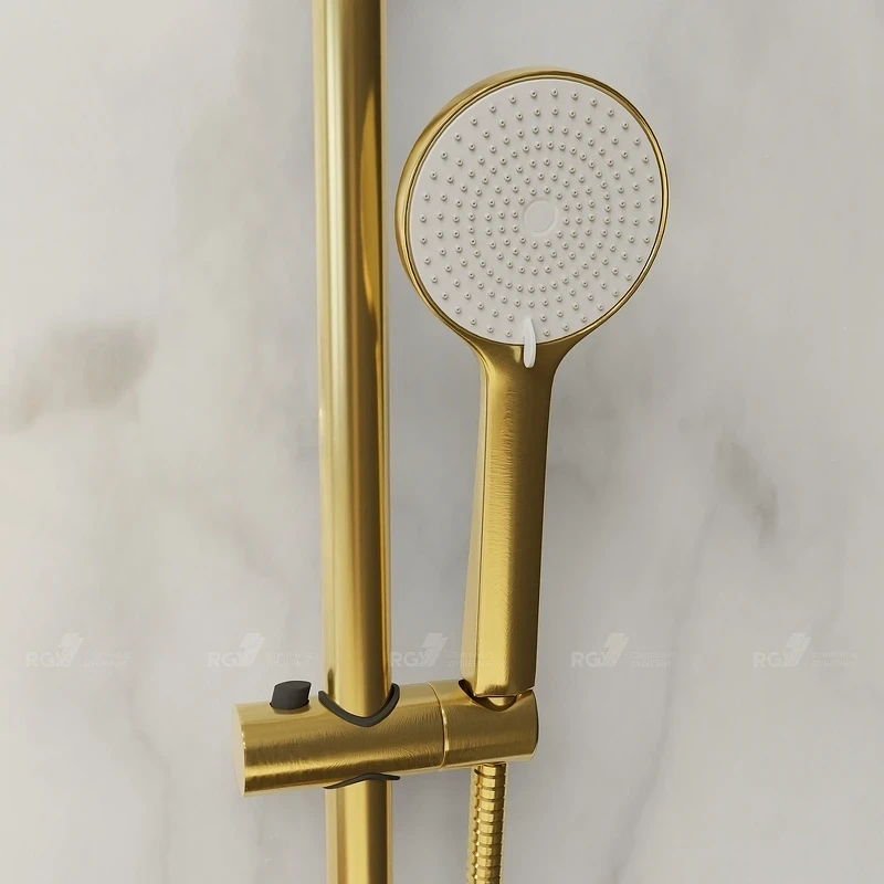 Душевая система RGW Shower Panels SP-31G 51140131-06 Золото латунь на стену
