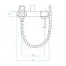 Душевая система RGW Shower Panels SP-31G 51140131-06 Золото латунь на стену
