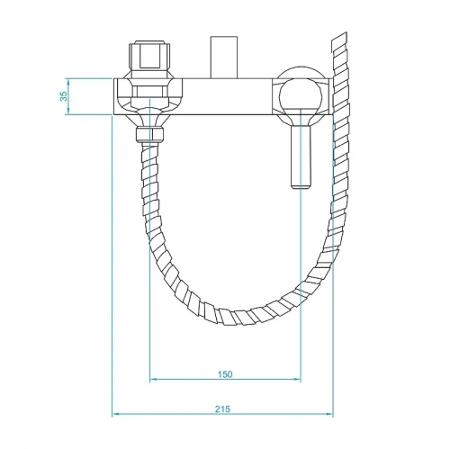 Душевая система RGW Shower Panels SP-31G 51140131-06 Золото латунь на стену