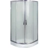 Душевой уголок Esbano ESR-8005 80х80 ESUGR8005 профиль Хром стекло рифленое