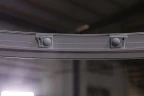 Душевой уголок Esbano ESR-8005 80х80 ESUGR8005 профиль Хром стекло рифленое