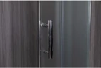Душевой уголок Esbano ESR-8005 80х80 ESUGR8005 профиль Хром стекло рифленое