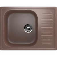 Кухонная мойка Ulgran Classic U-202-307 Терракот искусственный камень (литьевой мрамор) встраиваемый