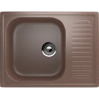 Кухонная мойка Ulgran Classic U-202-307 Терракот искусственный камень (литьевой мрамор) встраиваемый