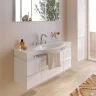 Тумба под раковину Laufen Palace New 120 4.0130.2.075.475.1 подвесная Белая глянцевая