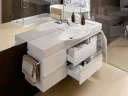 Тумба под раковину Laufen Palace New 120 4.0130.2.075.475.1 подвесная Белая глянцевая
