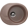 Кухонная мойка Ulgran Classic U-403-307 Терракот искусственный камень (литьевой мрамор) встраиваемый