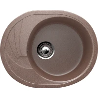 Кухонная мойка Ulgran Classic U-403-307 Терракот искусственный камень (литьевой мрамор) встраиваемый