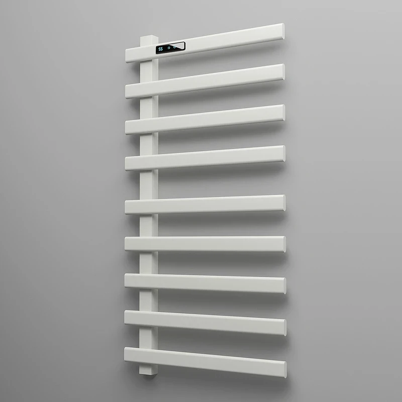 Электрический полотенцесушитель Black&White N-355W 48x92 355WI Белый матовый нержавеющая сталь