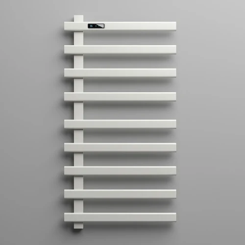 Электрический полотенцесушитель Black&White N-355W 48x92 355WI Белый матовый нержавеющая сталь