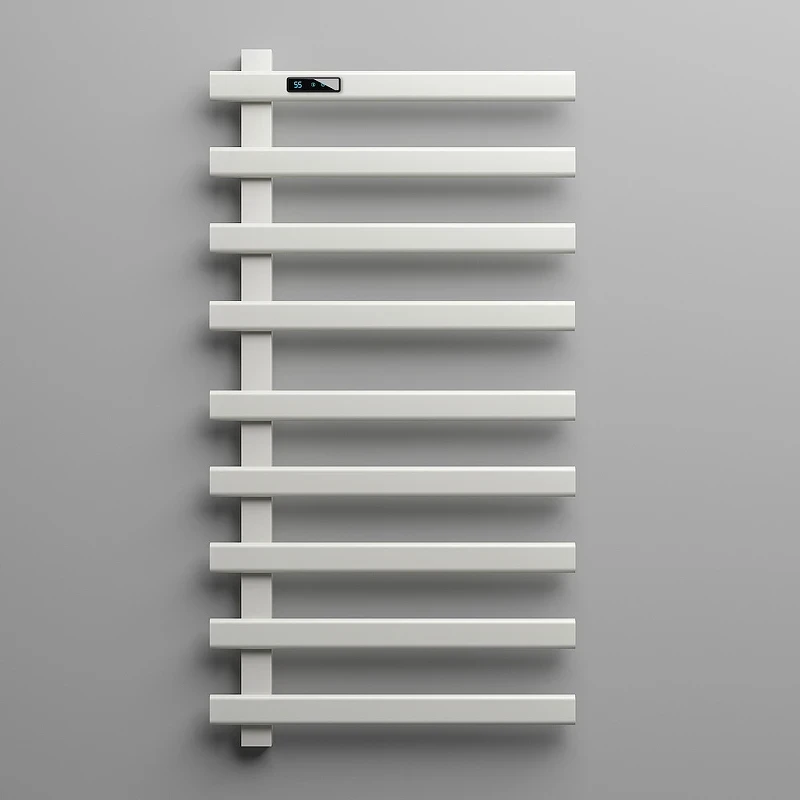 Электрический полотенцесушитель Black&White N-355W 48x92 355WI Белый матовый нержавеющая сталь
