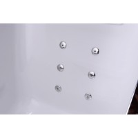 Акриловая ванна Orans 75x170 L 65108l0 с гидромассажем