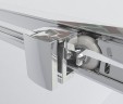 Душевая дверь Vincea Garda 120 VDS-1G120CLG профиль Золото брашированное стекло прозрачное