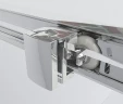 Душевая дверь Vincea Garda 120 VDS-1G120CLG профиль Золото брашированное стекло прозрачное