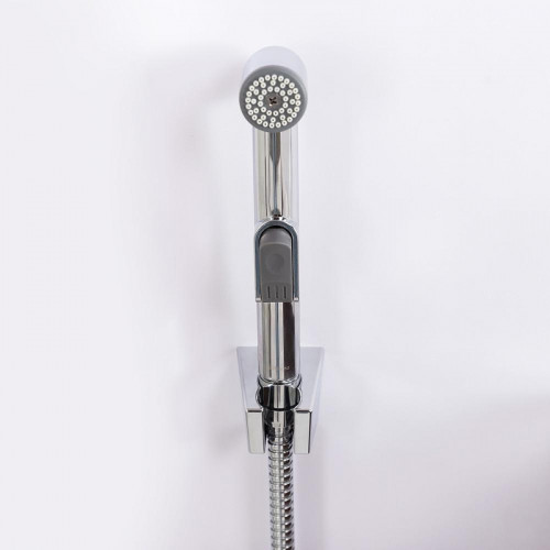 Смеситель для раковины BelBagno Due DUE-LVM/HGN-CRM-W0 с гигиеническим душем