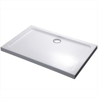 Акриловый поддон для душа Black&amp;White Stellar Wind Slim Line 90x120 0912000 Белый
