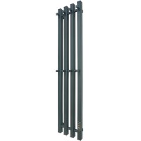 Электрический полотенцесушитель Melodia della vita Etude Electro Ferrum 100х21 П4 MTREEF10021bk Черный