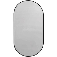 Зеркало Abber Immer Offen 60 AG6401B Черное стекло