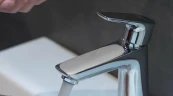 Смеситель для раковины Hansgrohe Talis E 71710000 Хром латунь