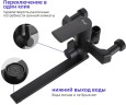Душевая система Frap H71-6 F2471-6 Черная матовая латунь на стену