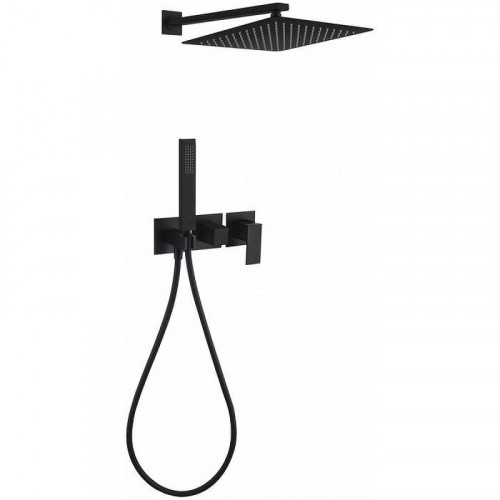 Душевая система Grocenberg GB5080BL Черная матовая