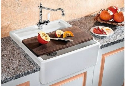 Кухонная мойка Blanco Panor 60 514486 Белая керамика встраиваемый