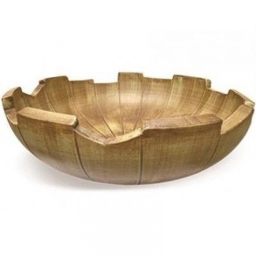 Раковина-чаша CeramaLux 39 J2051 Бежевая фаянс накладная