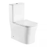 Унитаз компакт Azario Anteo Square AZ-1218A цвет Белый с бачком и сиденьем Микролифт