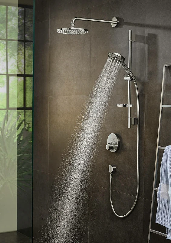 Шланговое подключение Hansgrohe Fixfit 26453670 Черное матовое