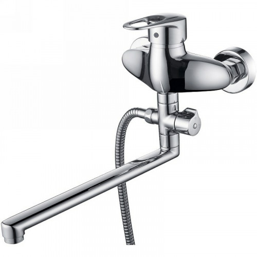 Смеситель для ванны Kaiser City 20455 универсальный Хром латунь на стену