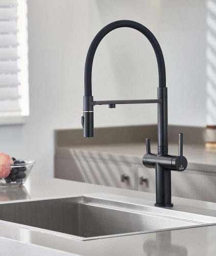 Смеситель для кухни Rose R458H цвет Черный