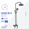 Душевая система Ceruttispa Орацио (Orazio II) RSGR CT12074 12074 цвет Серый матовый