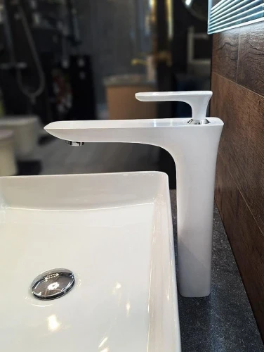 Смеситель для раковины AltroBagno Aperto 010207 Bi цвет Белый