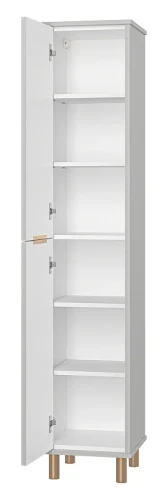 Шкаф пенал Brevita Рисака 35 RIS-05035-034П цвет Кремовый