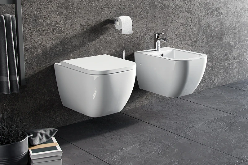 Унитаз Excellent Ness CENL.3509.500.WH подвесной с сиденьем Микролифт фаянс подвесной
