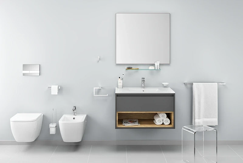 Унитаз Excellent Ness CENL.3509.500.WH подвесной с сиденьем Микролифт фаянс подвесной