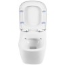 Унитаз BelBagno Albano BB120CHR/BB120SC подвесной с сиденьем Микролифт фаянс подвесной