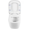 Унитаз BelBagno Albano BB120CHR/BB120SC подвесной с сиденьем Микролифт фаянс подвесной