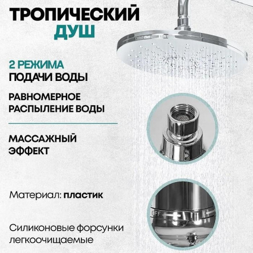 Душевая система Grocenberg GB7010CR Хром